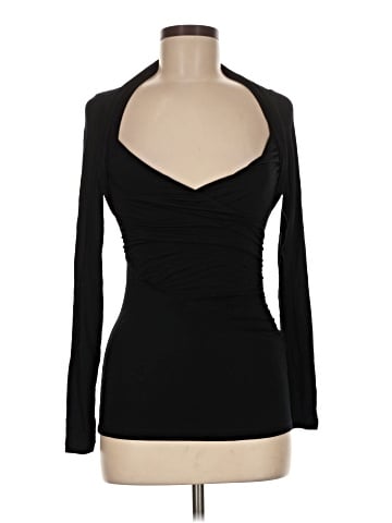 Velvet Long Sleeve Top (view 1)