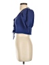 Moa Moa Blue Short Sleeve Top Size S - photo 5