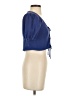 Moa Moa Blue Short Sleeve Top Size S - photo 4