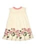 Tea 100% Cotton Ivory Dress Size 7 - photo 2