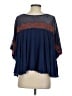 Free People Blue Poncho Size XS - photo 2
