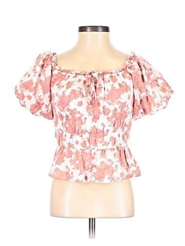 Francesca's Short Sleeve Blouse (view 1)
