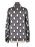 Escada Print Silver Long Sleeve Blouse Size EU 40 / US 10 - photo 2