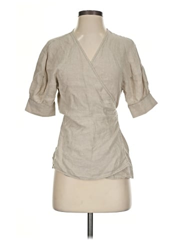 Club Monaco Short Sleeve Blouse (view 1)