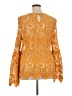 Eri + Ali Orange Long Sleeve Blouse Size XL - photo 2