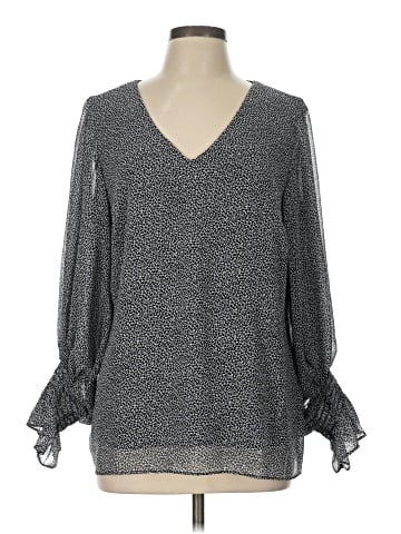 1.State Long Sleeve Blouse (view 1)