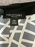 Perceptions Graphic Black Casual Dress Size 14 Petite - photo 7