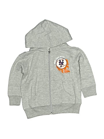 Soft As A Grape Zip Up Hoodie (view 1)