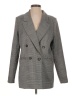 Aqua Plaid Gray Blazer Size M - photo 1