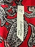 NY Collection Paisley Red Long Sleeve Blouse Size XL (petite) - photo 7