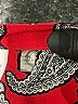 NY Collection Paisley Red Long Sleeve Blouse Size XL (petite) - photo 9