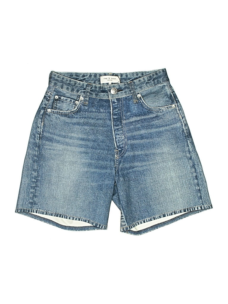 Pre-owned Rag & Bone Denim Shorts In Blue