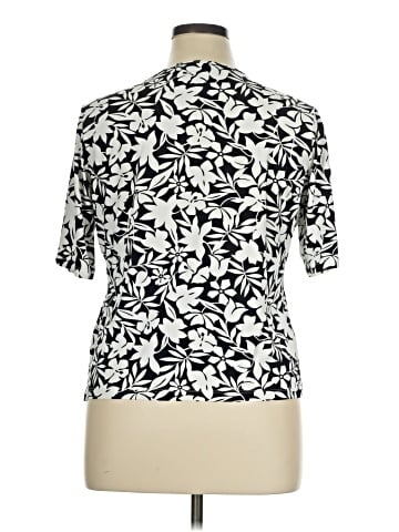 Lands' End Short Sleeve Blouse (view 2)