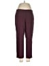 J.Jill Solid Burgundy Active Pants Size Med Petite - photo 1