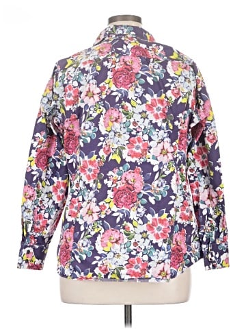 Lands' End 3/4 Sleeve Blouse (view 2)