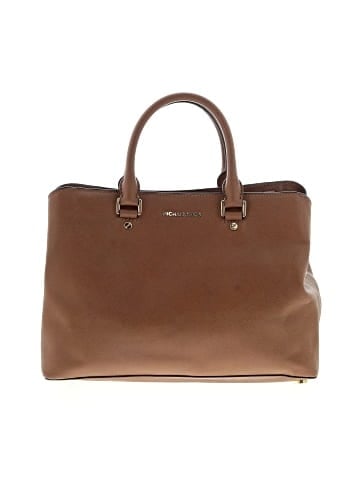 MICHAEL Michael Kors Leather Satchel (view 1)
