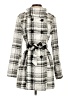 BCX Plaid Tweed White Gray Coat Size XS - photo 1