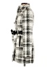 BCX Plaid Tweed White Gray Coat Size XS - photo 5