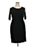 Talbots Solid Black Cocktail Dress Size 18 - photo 1