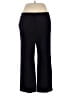 Coldwater Creek Solid Black Casual Pants Size 12 (petite) - photo 1