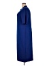 Unbranded Solid Blue Casual Dress Size 4X - photo 5