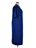 Unbranded Solid Blue Casual Dress Size 4X - photo 4