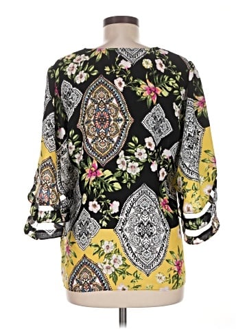 Melissa Paige 3/4 Sleeve Blouse (view 2)