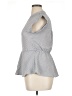 Monteau Gray Short Sleeve Blouse Size XL - photo 5