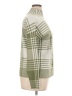 Max Studio Plaid Green Turtleneck Sweater Size XL - photo 4
