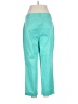 Talbots Solid Teal Casual Pants Size 8 - photo 2
