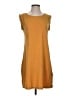 Sigrid Olsen Solid Yellow Casual Dress Size S - photo 1