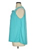 Reba 100% Polyester Teal Sleeveless Blouse Size XL - photo 5
