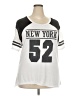 Bobbie Brooks Silver Short Sleeve T-Shirt Size 2X - photo 1