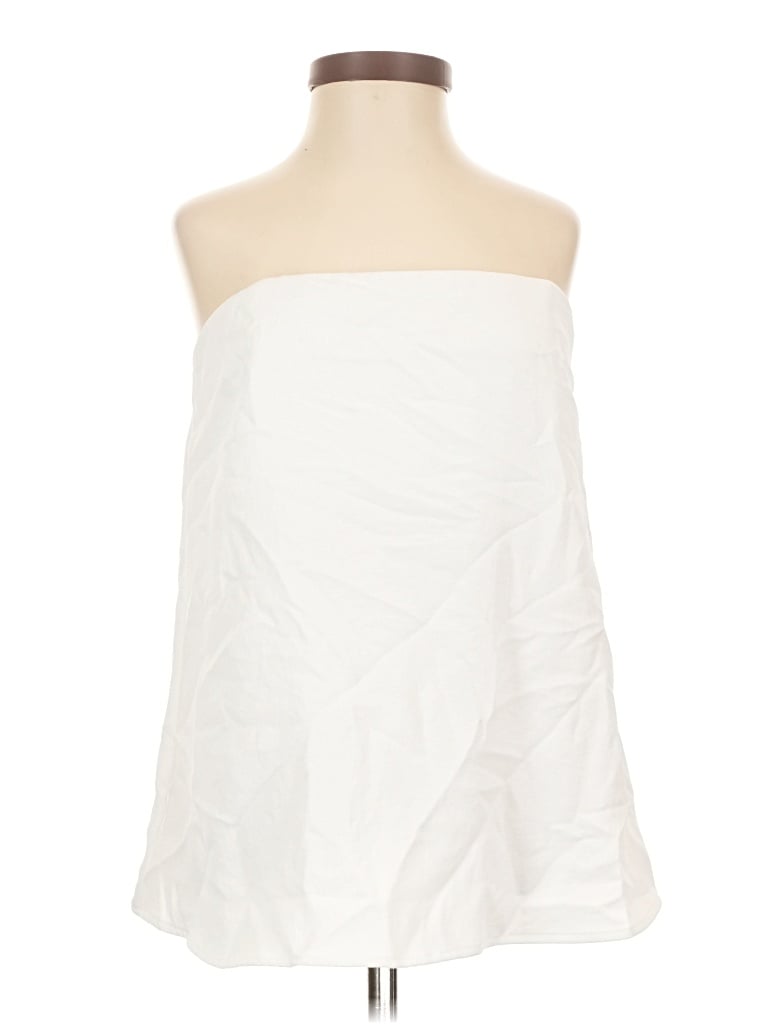 Pre-owned Kookai Sleeveless Blouse In White