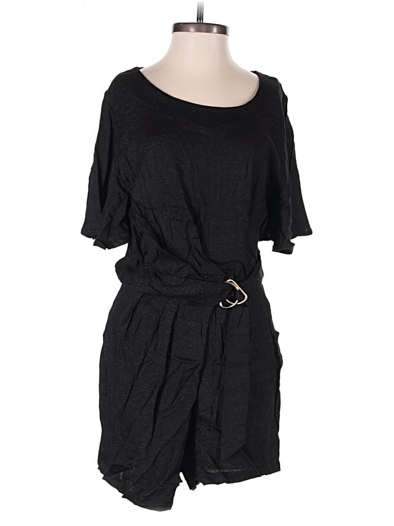 Pre-owned Molly Bracken Romper In Black