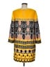 J.Crew Print Yellow Casual Dress Size 8 - photo 2