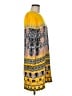 J.Crew Print Yellow Casual Dress Size 8 - photo 4