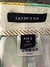 Lands' End Floral Green Active Pants Size 12 - photo 7