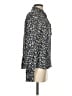 Hinge Blue Black Sleeveless Blouse Size S - photo 4