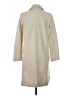 Zara 100% Polyester Ivory Coat Size S - photo 2