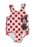 Disney Polka Dots Red One Piece Swimsuit 6-9 MO / 9 MO - photo 1