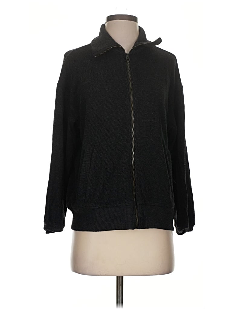 Pre-owned Faherty Cardigan Sweater In Black