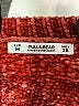 Pull&Bear Color Block Red Pullover Sweater Size M - photo 7