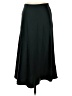 Express 100% Polyester Solid Black Teal Formal Skirt Size S - photo 1