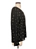 Ann Taylor 100% Polyester Polka Dots Black Long Sleeve Blouse Size S - photo 4