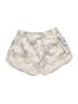 Lululemon Athletica Print Silver Gray Shorts Size 10 - photo 1