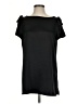 St. John Black Short Sleeve Top Size S - photo 1