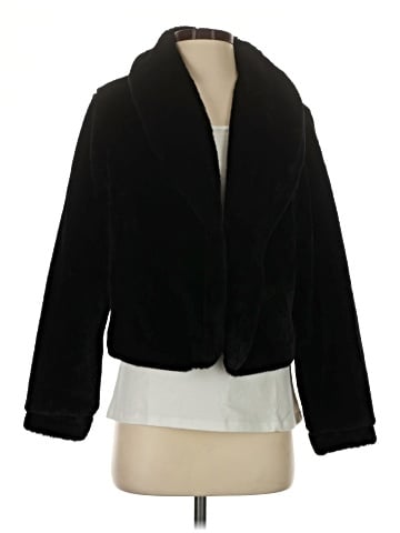 Allegra K Faux Fur Jacket (view 1)