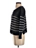Ann Taylor Stripes Black Pullover Sweater Size XS (petite) - photo 5