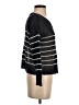 Ann Taylor Stripes Black Pullover Sweater Size XS (petite) - photo 4